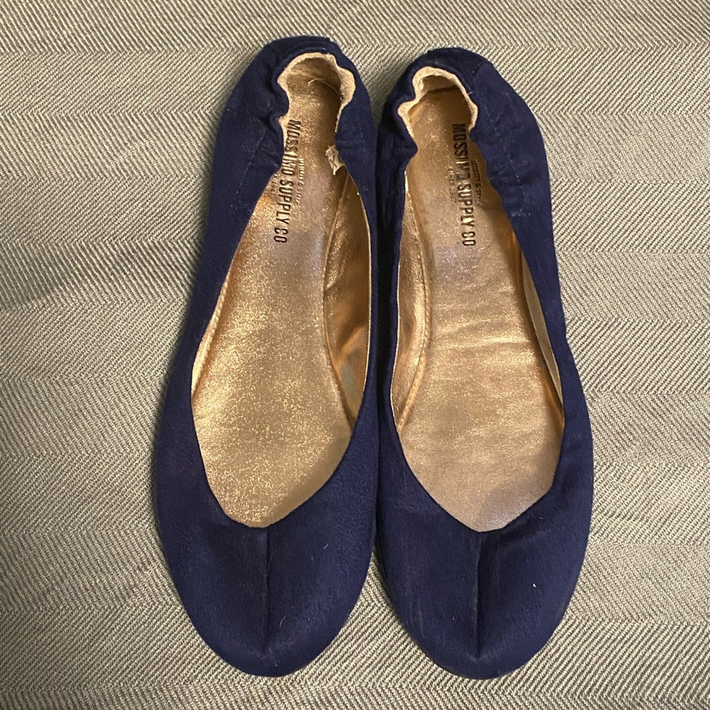 NWOT • Mossimo • Navy Ballet Flat • Sz 7